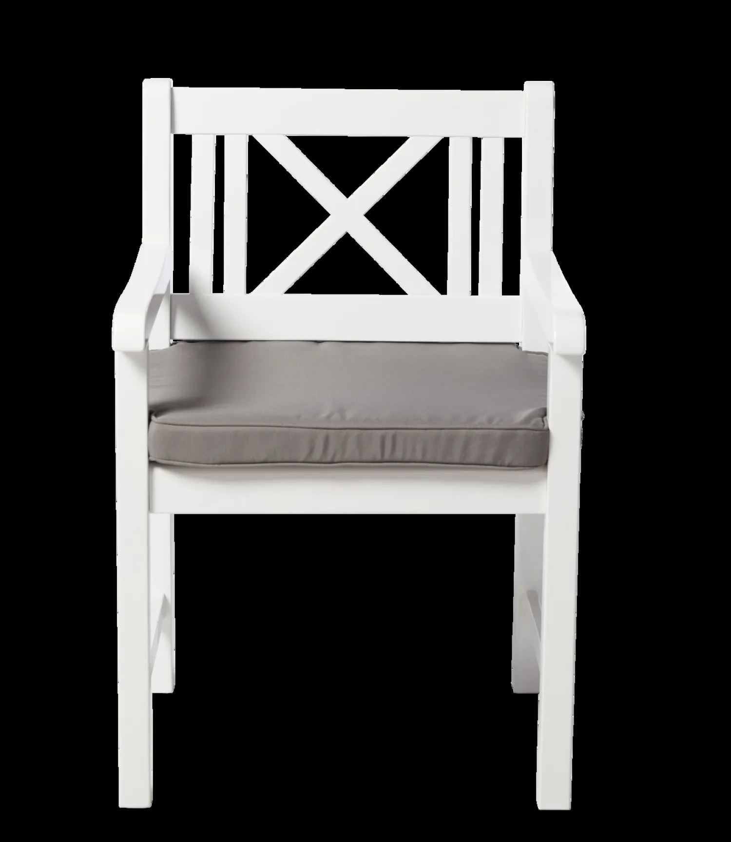 - Havestol - Rosenborg stol i hvid mahogni*Cinas Outlet