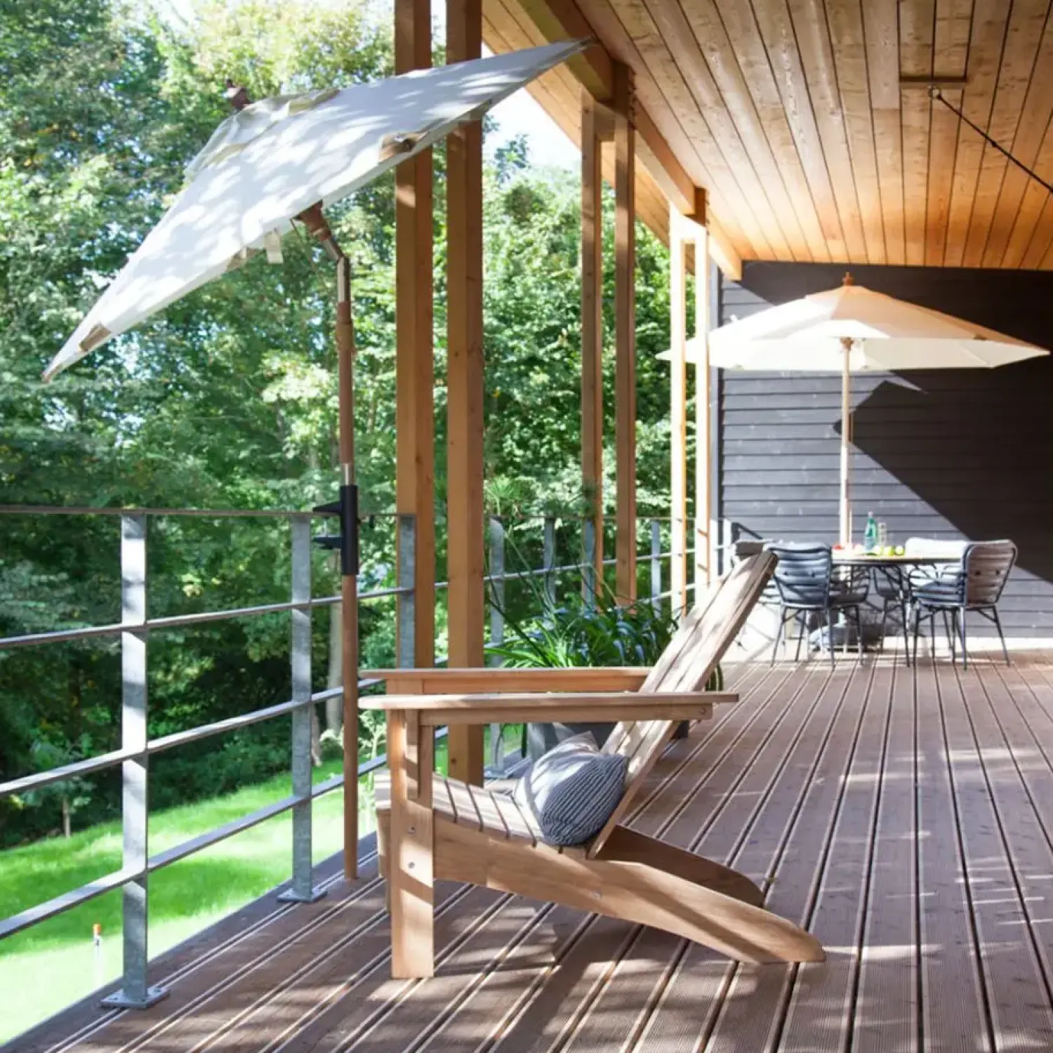 - Havestol- Adirondack stol, teak*Cinas Discount