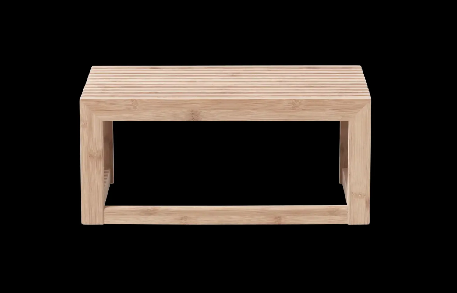 - Lille garderobehylde i vertikalt karboniseret bambus^Cinas Sale