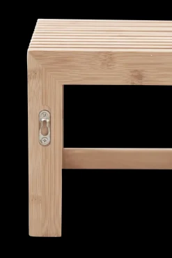 - Lille garderobehylde i vertikalt karboniseret bambus^Cinas Sale