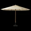 - Lizzano Parasol Ø4m Off White olefin dug*Cinas