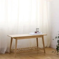 - Noble entrébænk 90x35cm i bambus*Cinas Outlet