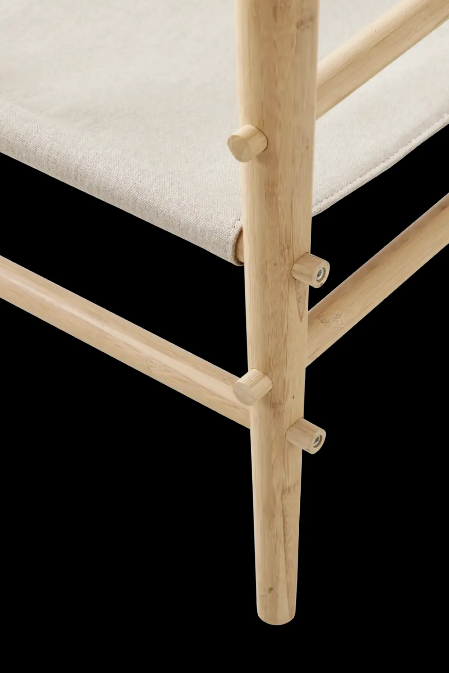 - Noble Safari stol lys med melange canvas^Cinas Sale