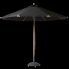 - Pomino Parasol Ø3,3m Sort olefin dug^Cinas New