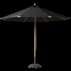 - Pomino Parasol Ø3,3m Sort olefin dug^Cinas New