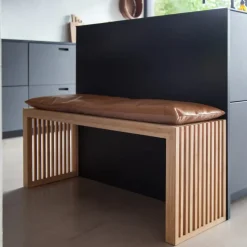 - Rib bænk 104x35cm bambus^Cinas Clearance