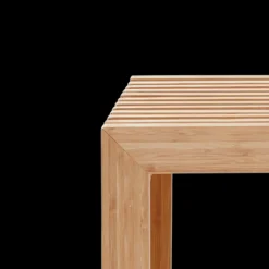 - Rib skammel 45x35cm bambus^Cinas