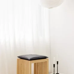 - Rib skammel 45x35cm bambus^Cinas