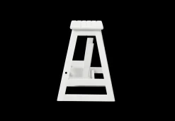 - Skala trappestige 2-trin Hvid^Cinas New