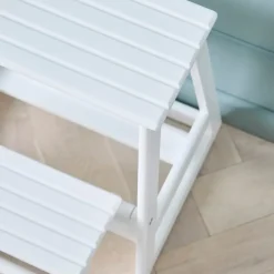 - Skala trappestige 2-trin Hvid^Cinas New