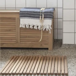 - Stor bademåtte 60x80cm teak*Cinas Clearance