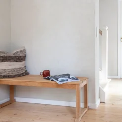 - Vega bænk 120x40cm teak*Cinas Outlet