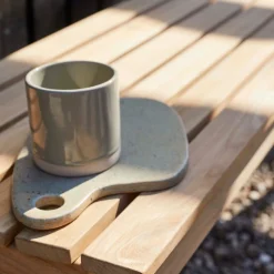 - Vega bænk 120x40cm teak*Cinas Outlet