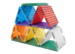 - Magnetlegetøj - Brick Tiles Pack Intense - 16 dele^Cleverclixx Discount