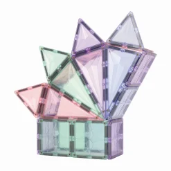 - Magnetlegetøj - Geo Pack - Pastel 45*Cleverclixx Online