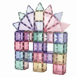 - Magnetlegetøj - Large Creative Pack - Pastel 125 dele^Cleverclixx Outlet