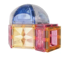 - Magnetlegetøj - Small Curved Pack Pastel - 34 dele*Cleverclixx Best