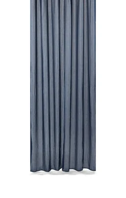 - Badeforhæng - Lines shower curtain w/tape 220 cm - Mørk blå*Compliments