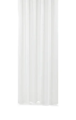 - Badeforhæng - Lines shower curtain w/tape 220 cm - Hvid*Compliments Sale