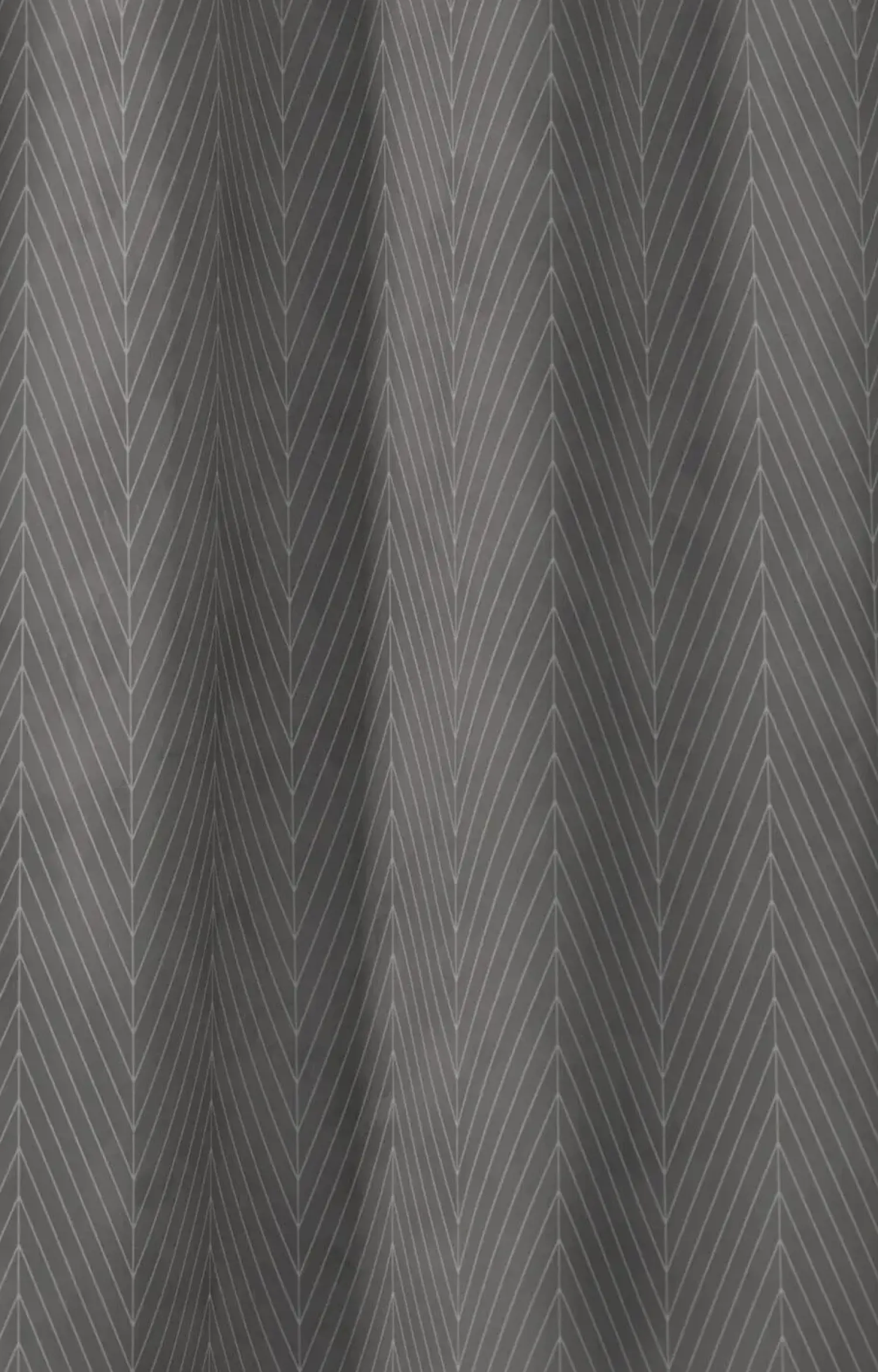 - Badeforhæng - Pine shower curtain w/tape 200 cm - Mørk grå*Compliments New