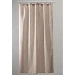 - Badeforhæng - Pine shower curtain w/eyelets 220 cm - Linen^Compliments Best