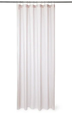 - Badeforhæng - Lines shower curtain w/eyelets 200 cm - Rose*Compliments New
