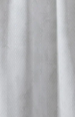 - Badeforhæng - Pine shower curtain w/tape 200 cm - Lys grå^Compliments