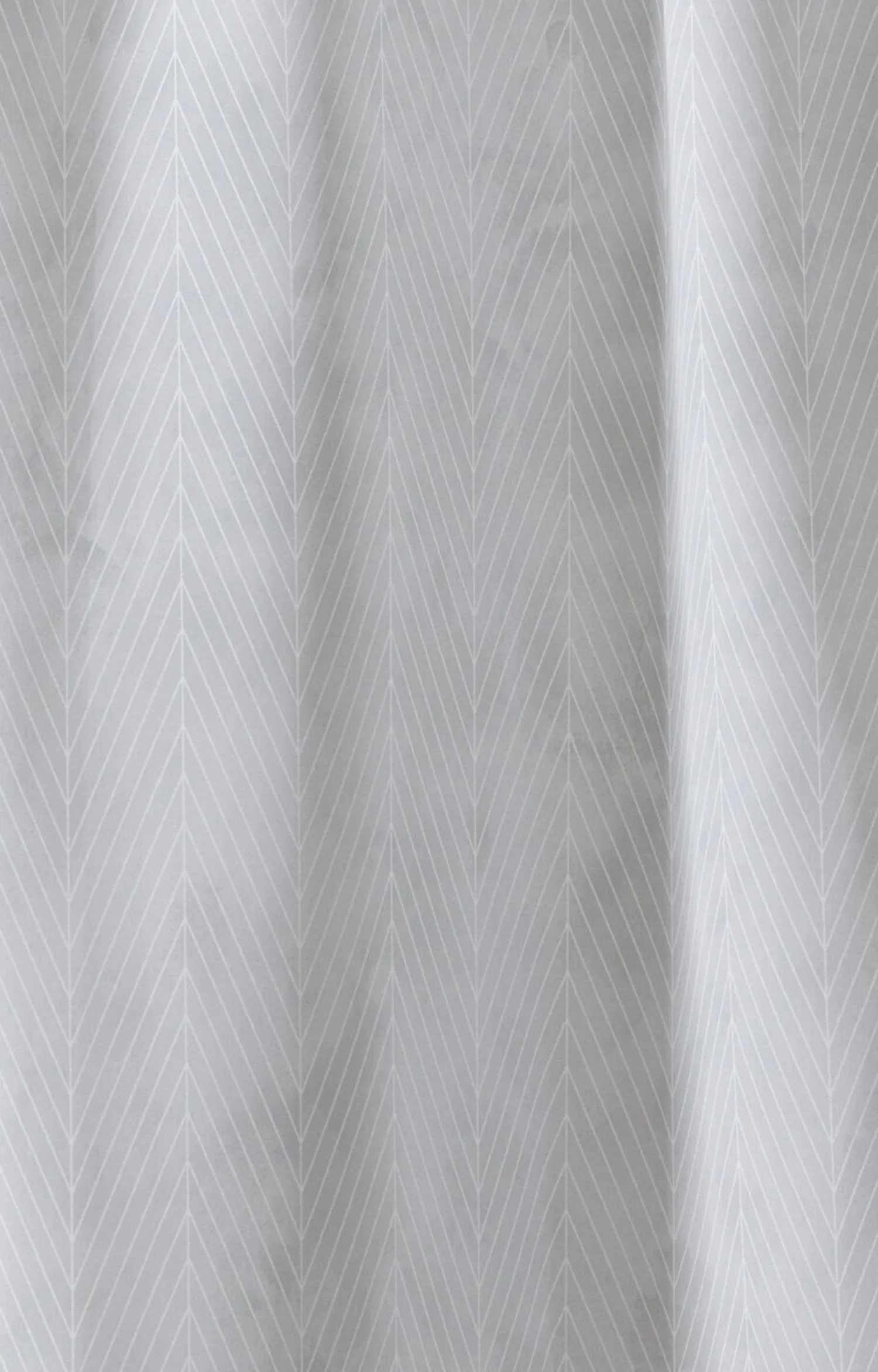 - Badeforhæng - Pine shower curtain w/tape 200 cm - Lys grå^Compliments