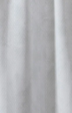 - Badeforhæng - Pine shower curtain w/eyelets 220 cm - Lys grå*Compliments Discount