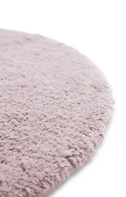 - Bademåtte - Loop Bath Mat dia. 75 cm - Støvet rose^Compliments Outlet