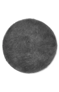 - Bademåtte - Loop Bath Mat dia. 75 cm - Grå*Compliments Discount