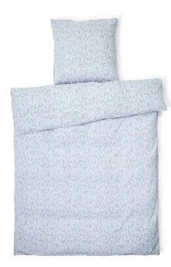 - Blossom Bed Linen - 140x220/60x63 cm - Dusty blue^Compliments New