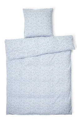 - Blossom Bed Linen - 140x200/60x63 cm - Dusty blue^Compliments