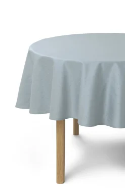 - Confetti Damask Table Cloth dia. 200 cm - Mineral blue*Compliments Outlet