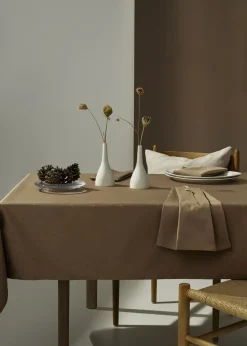 - Confetti Damask Napkin 45x45 cm - 4 Pack - Valnød*Compliments Hot