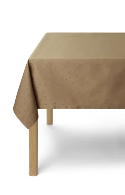 - Confetti Damask Table Cloth 150x250 cm - Valnød*Compliments New