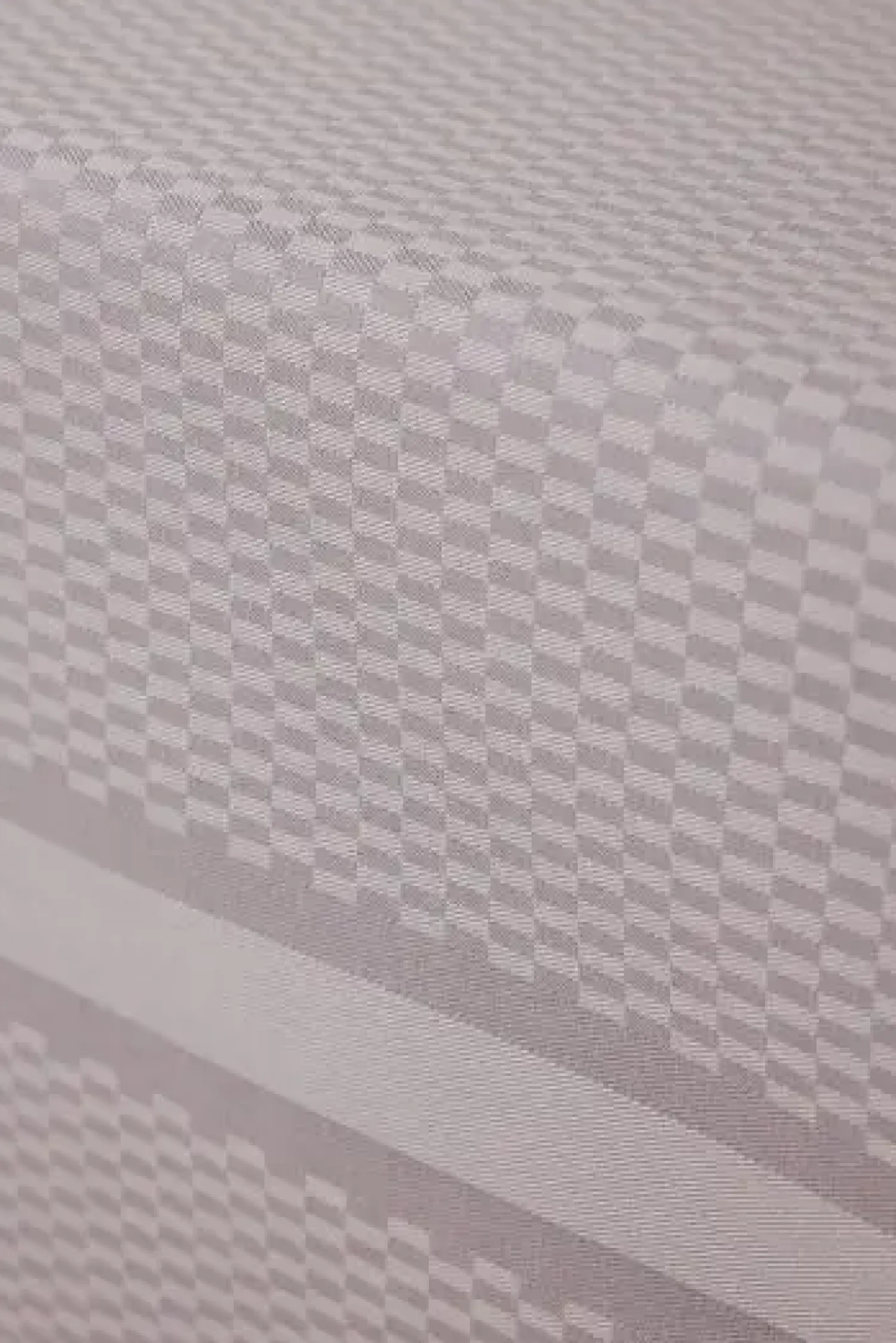 - Dug - Tile Damask Table Cloth 150x 300 cm - Ash rose*Compliments Sale