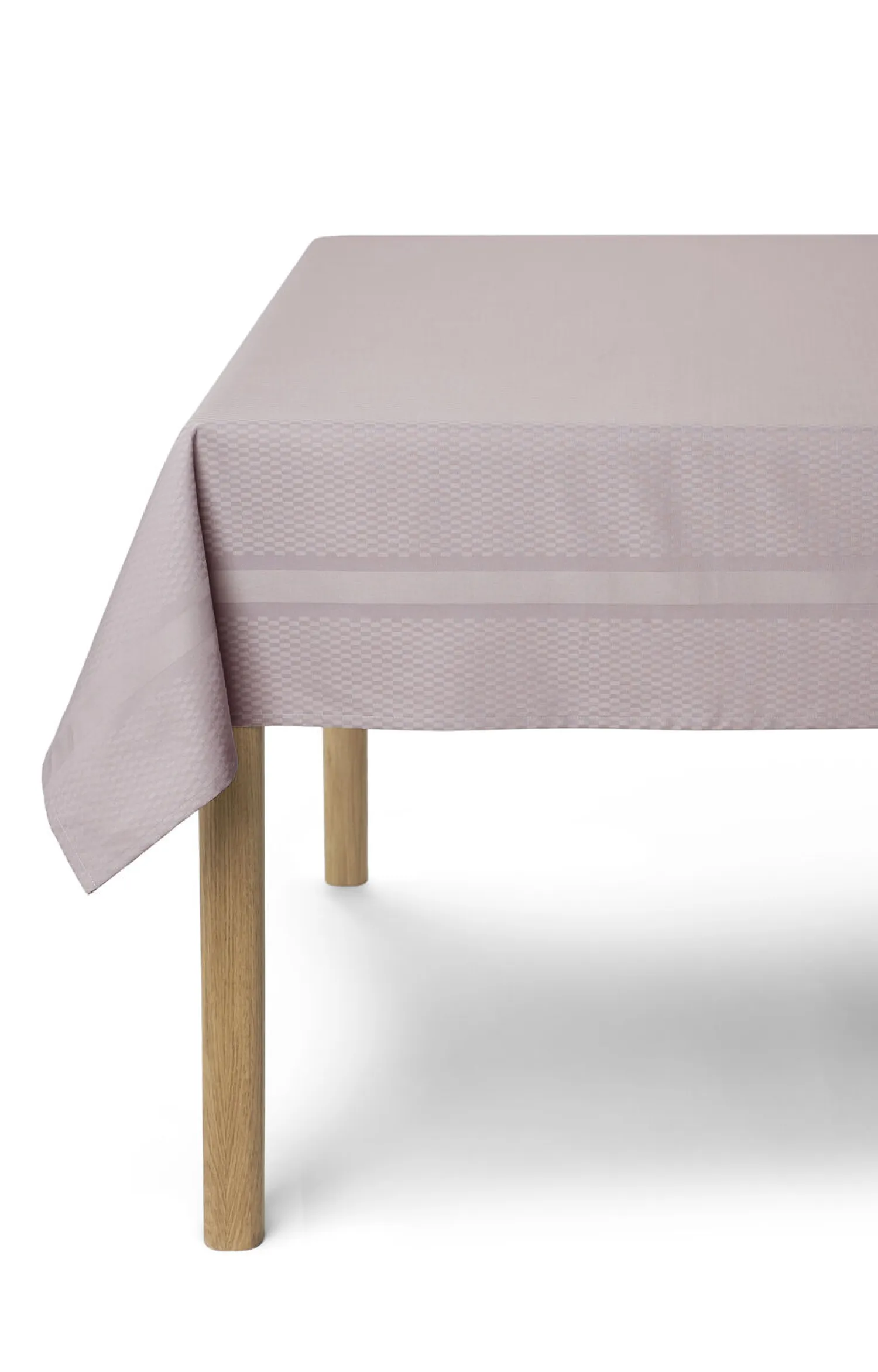 - Dug - Tile Damask Table Cloth 150x 350 cm - Ash rose^Compliments Hot