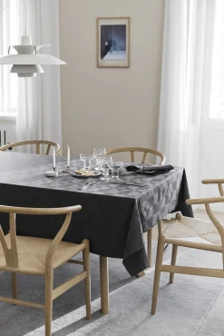 - Dug - Wind Damask 160x220 cm - Grå^Compliments Outlet