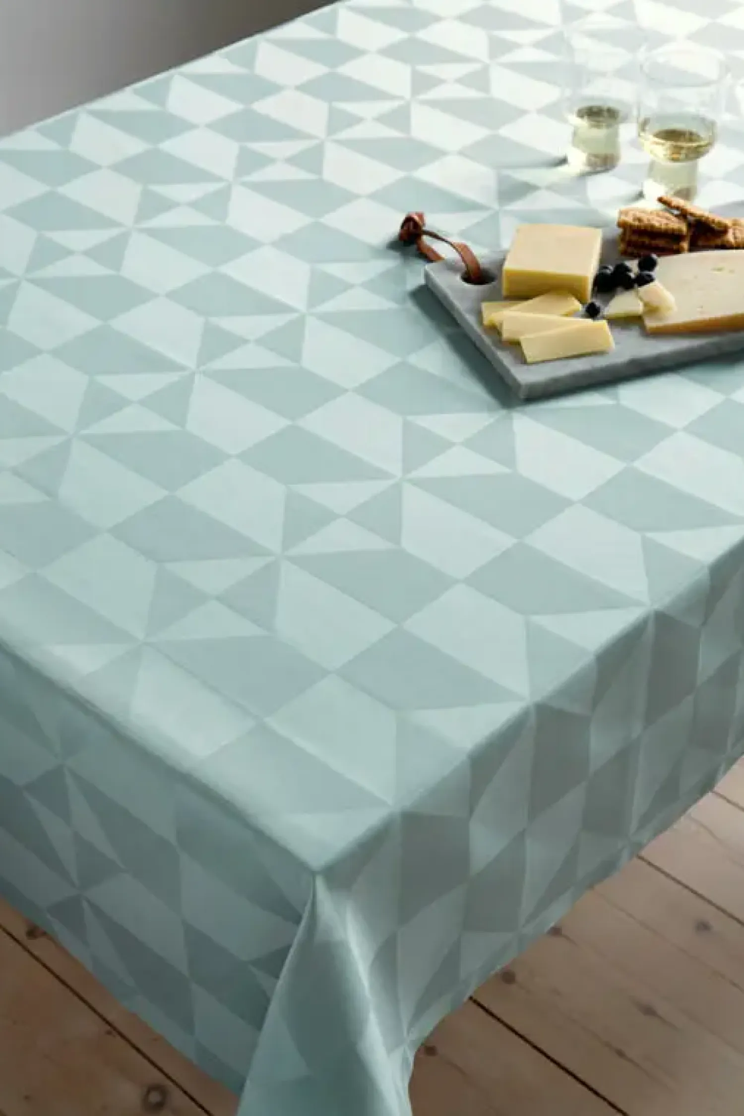 - Dug - Wind Damask 140x180 cm - Grøn^Compliments Online