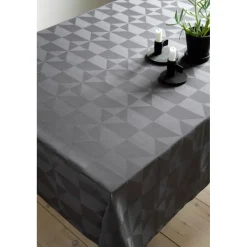 - Dug - Wind Damask-140x270 cm - Grå^Compliments Clearance