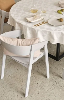 - Dug - Wind Damask dia. 180 cm - Cream^Compliments