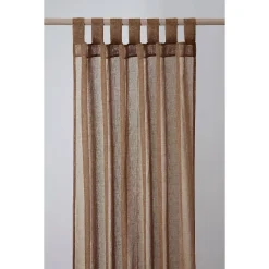 - Gardin - Boho Curtain 140x260 cm w/loops - Brun*Compliments Hot