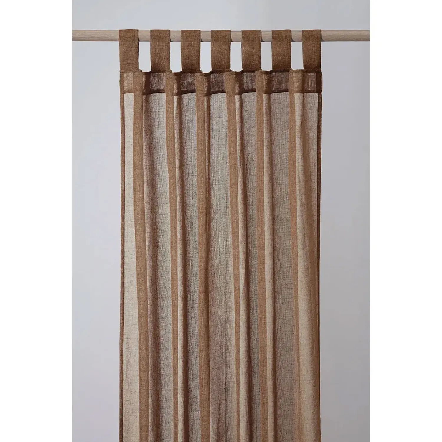 - Gardin - Boho Curtain 140x260 cm w/loops - Brun*Compliments Hot