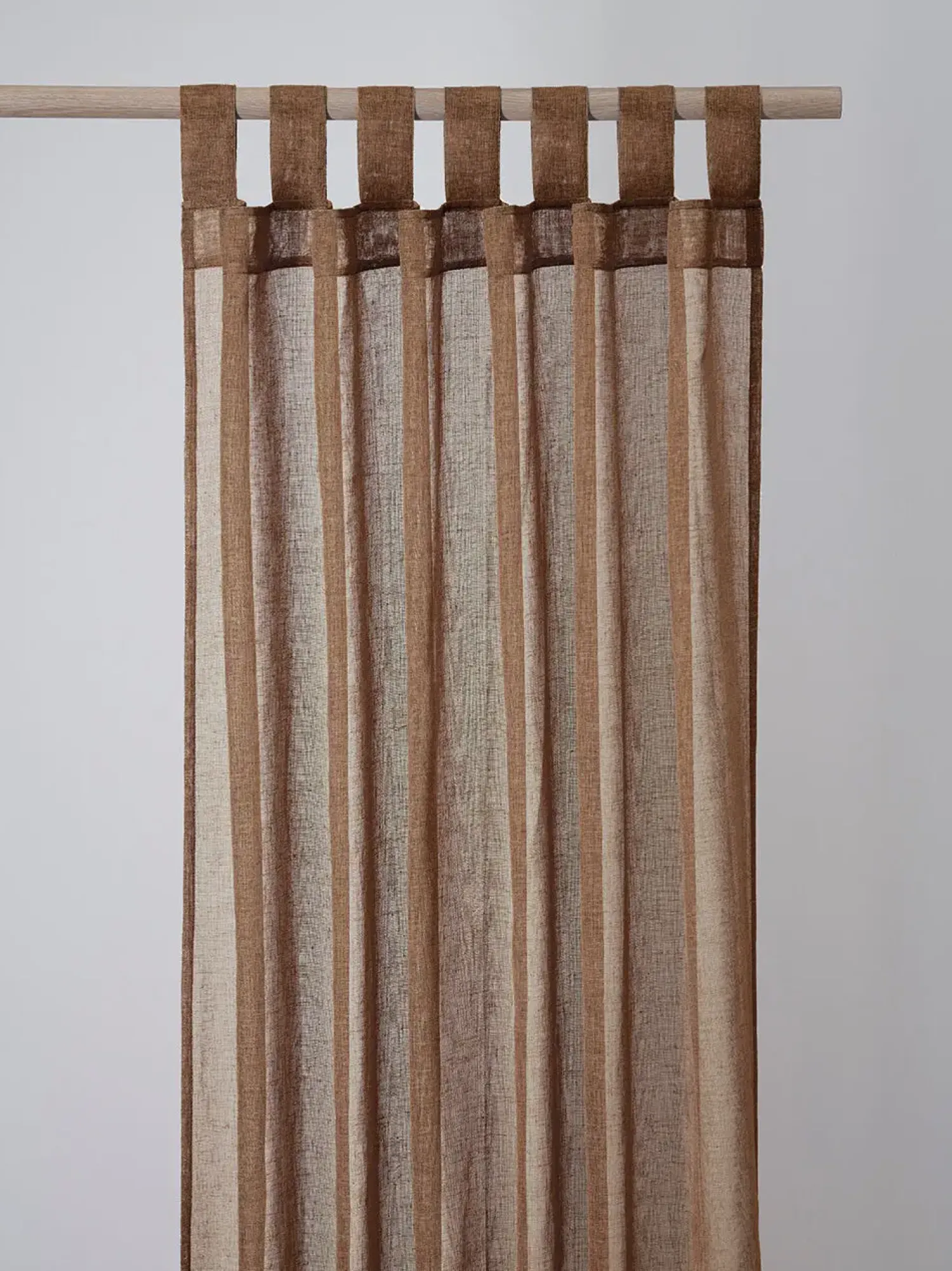 - Gardin - Boho Curtain 140x230 cm w/loops - Brun^Compliments Sale