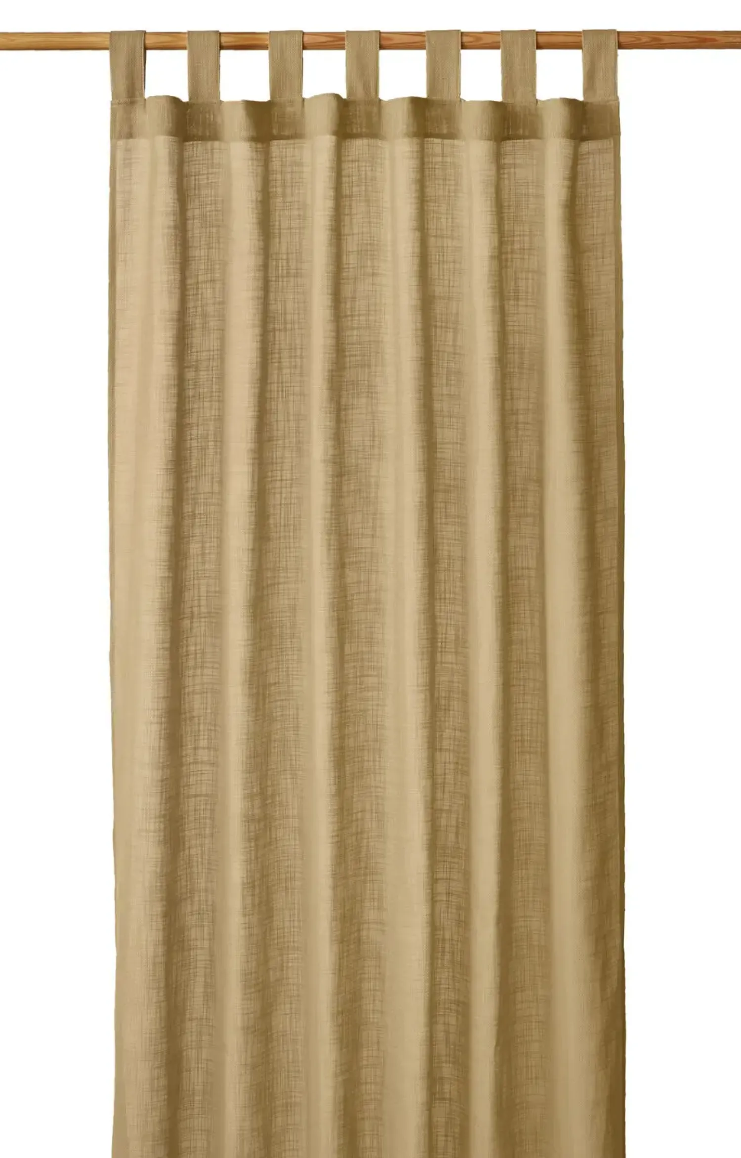 - Gardin - Nivo Curtain 140x230 cm w/loops - Mustard^Compliments Clearance