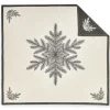 - Juletræstæppe - Baum Christmas Rug - Grå - 130x130 cm*Compliments Sale
