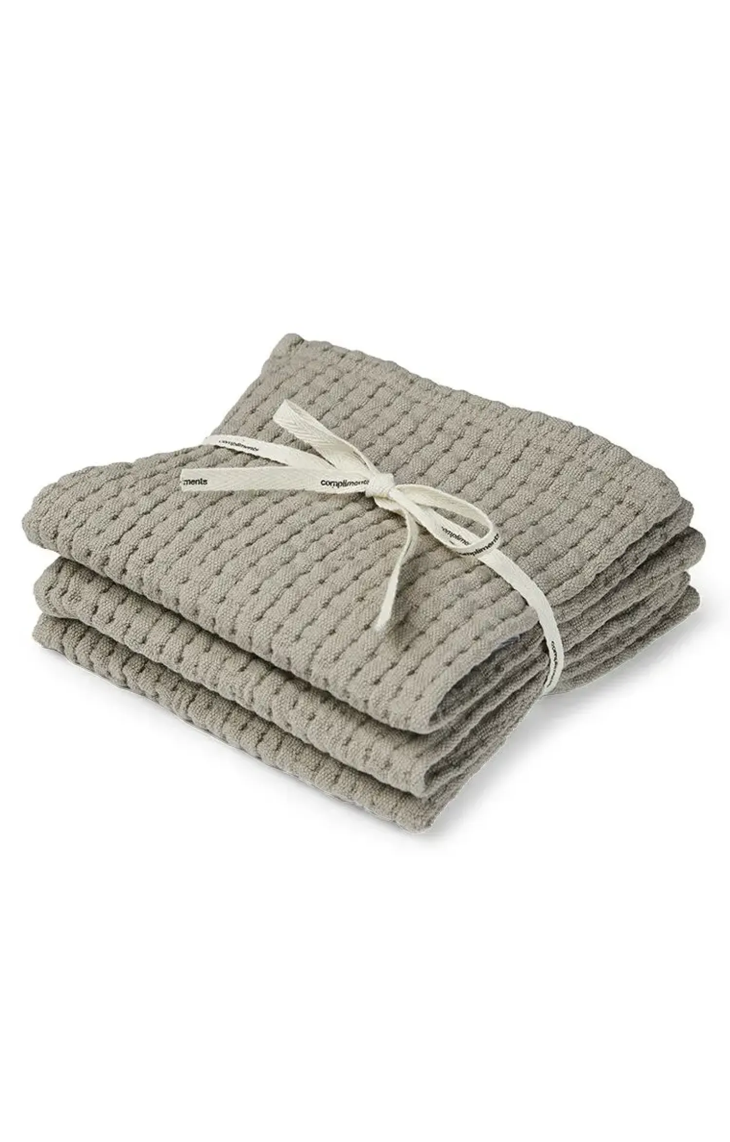 - Karklud - Hazel Cloth 28x28 cm - 3 pack - Sand^Compliments Outlet