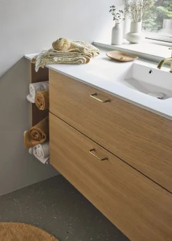 - Loop Bath Mat dia. 75 cm - Ochre^Compliments Sale