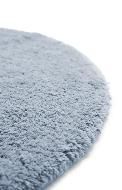 - Loop Bath Mat dia. 75 cm - Sea blue*Compliments